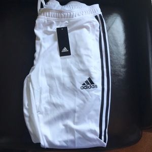 NWT Adidas White Joggers